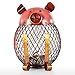 Tooarts Vintage Piggy Bank Children Toy Money Bank, Metal Coin Holder Boy Girls Coin Money Cash Saving Box for Decoration Gift