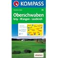 187 Isny-wangen: 1:50,000 (Kompass Wanderkarten) by 