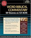 Word Biblical Commentary CD-ROM: 58 Volume Edition