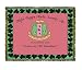 Alpha Kappa Alpha Pink Fraternity Tapestry Throw