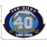San Diego Chargers Patch Logo III Embroidered Iron on Patches