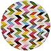 French Bull Melamine Salad Plate, 8-Inch Side Plate, for Indoor and Outdoor Dining - Ziggy