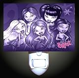 The Lil Bratz Glamour Girls Decorative Night Light