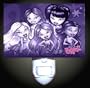 The Lil Bratz Glamour Girls Decorative Night Light