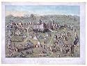 The ancient city of Jerusalem with Solomon's Temple (Reprint measured in inches 24 x 18)