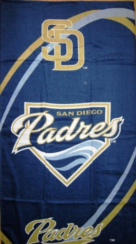 SAN DIEGO PADRES BEACH TOWEL