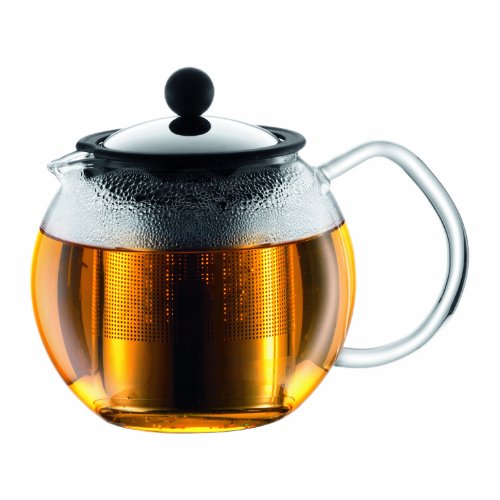Bodum 1807-10 - Assam Teapot with Stainless Steel Filter (0.5ltr)