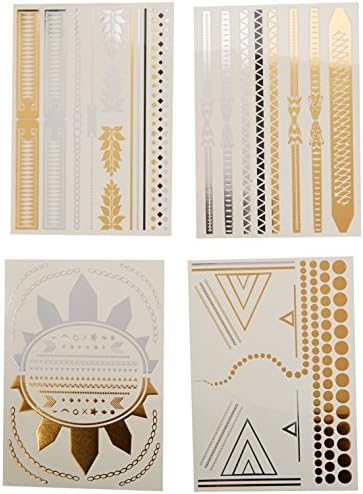 Kouture Tattoos Jewelry Inspired Metallic Flash Tattoos Lipstick Jungle