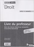Droit BTS tertiaires 1e ann�e : Livre du Professeur