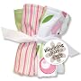 Trend Lab Tiptoe Tulip Blooming Bouquet Wash Cloths, Set of 5