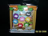 Disney Club Penguin Exclusive Puffle Pin Set 7 Puffles Blue, Red, Purple, Pink, Yellow, Green, Black Very Hard to Find