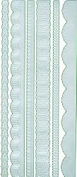 Martha Stewart Crafts Borders, 12-Inch Pearl