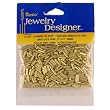 1/4 In. Glass Bugle Beads, Gold, 20 Gram/Pkg 1/4 In. Glass Bugle Beads, Gold, 20 Gram/Pkg