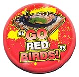 MLB St. Louis Cardinals Crystal Magnet with Stadium Image