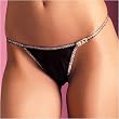 G450 Sexy G-String, Black, One Size