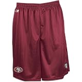 49ers Reebok Mens NFL Equipment Mesh Short