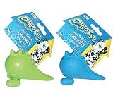 Dino Cuz Hard Rubber, Squeaky Dog Toy - Medium