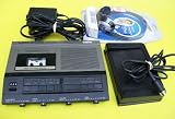Sanyo TRC 5020 Memoscriber Microcassette Transcriber W/foot Switch, Ac Adapter, Headset