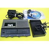 Sanyo TRC 5020 Memoscriber Microcassette Transcriber W foot Switch, Ac Adapter, Headset by Sanyo