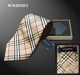 Burberry - New Burberry Nova Check Silk Tie in Gift Box