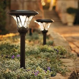 Set of Two Pro Series IV Solar Path Lights - Frontgate