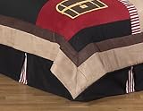 Treasure Cove Pirate Queen Kids Childrens Bed Skirt by JoJo Designs