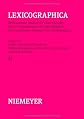 Lexicographica 2009 (German Edition)