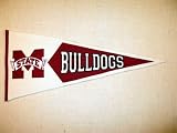 Mississippi State Bulldogs Mascot - Classic NCAA College (Pennants)