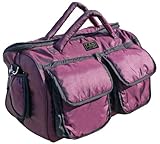 7 A.M. Enfant Voyage Diaper Bag, Metallic Plum, Small