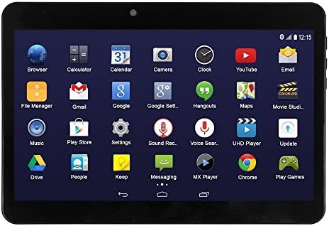 10.6'' Inch smart phone G Smart Phone Android WiFi Tablet Phablet with 2 SIM Card Slots Dual Core, Dual Camera, Phone Calling ,Google Play Store3g Phone Tablet 1g Ram 16G Rom(Black)