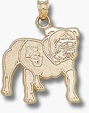 Mississippi State Bulldogs MSU Bulldog Pendant - 14KT Gold Jewelry