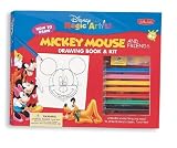 Mickey Mouse and Friends Drawing Book & Kit (Disney Magic Artist Learn-To-Draw Books)