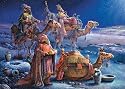 Jumbo Puzzle - Tom Du Bois Collection - The Three Wise Men (1000 pieces)