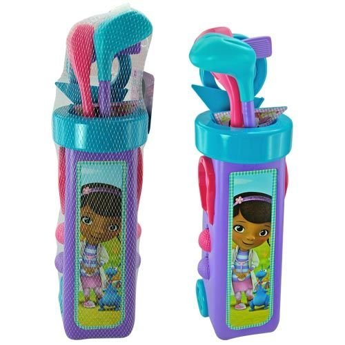 Doc McStuffins Disney 12pc Golf Caddy Playset