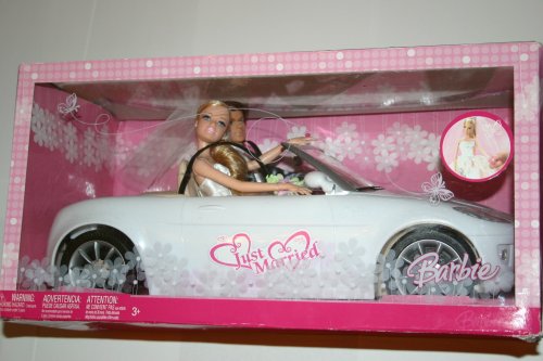 Hot Barbie Bridal Car Gift Set Hot Barbie Bridal Car Gift Set