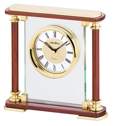 Seth Thomas Colburn Wood Clock Alarm