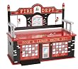 Levels of Discovery Firefighter Toy Box Bench