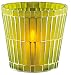 Tag Verde Mosaic Tile Glass Votive Candleholder, Green, 4-Inches Tall x 4.75-Inches Diameter