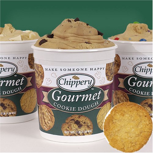 Chippery Gourmet Coconut Macaroon Cookie Dough - Two, 3 lb. Tubs by Chippery