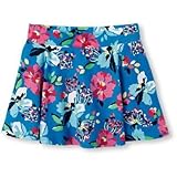 THE CHILDREN'S PLACE(ザ・チルドレンズプレイス) フローラルプリントニットスコート ピンク ボトムススカート(スコート) 7～8歳【並行輸入】