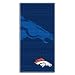 Denver Broncos Fiber Reactive Beach Towel