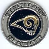 NFL St. Louis Rams Poker Guard with black velvet pouch