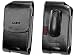 PREMIUM VERTICAL EXECUTIVE BLACK OMEGA LEATHER CARRY CASE POUCH (With 2 Interchangable Belt Clips; 1 Rotating, 1 Stationary) for PALM TREO 600, 650, 680, 700, 700WX, 750, 755P, CENTRO 690 / HTC 8525 TYTN, 8925 TILT TYTN 2 / SAMSUNG SCH-i760 / HELIO PANTEC