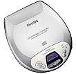 Philips AX-1001 tragbarer CD-Player silber