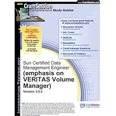 CramSession's Sun Certified Data Management Engineer (emphasis on VERITAS Volume Manager) : Certification Study Guide