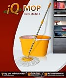 Spin Mop - Hand Press to Spin and Clean, 4 Colors to Choose From