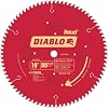 Freud D1080N Diablo 10-Inch 80 Tooth TCG Non-Ferrous Metal and Plastic Cutting Saw Blade with 5/8-Inch Arbor and PermaShield Coating