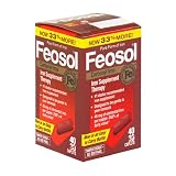Feosol Carbonyl Iron Supplement Therapy, 40 Caplets (Pack of 2)