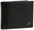 Nautica Men's Milled Passcase Wallet