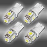 Buy 4x 194 168 5-SMD White High Power LED Car Lights Bulb by CAR ACCESSORY